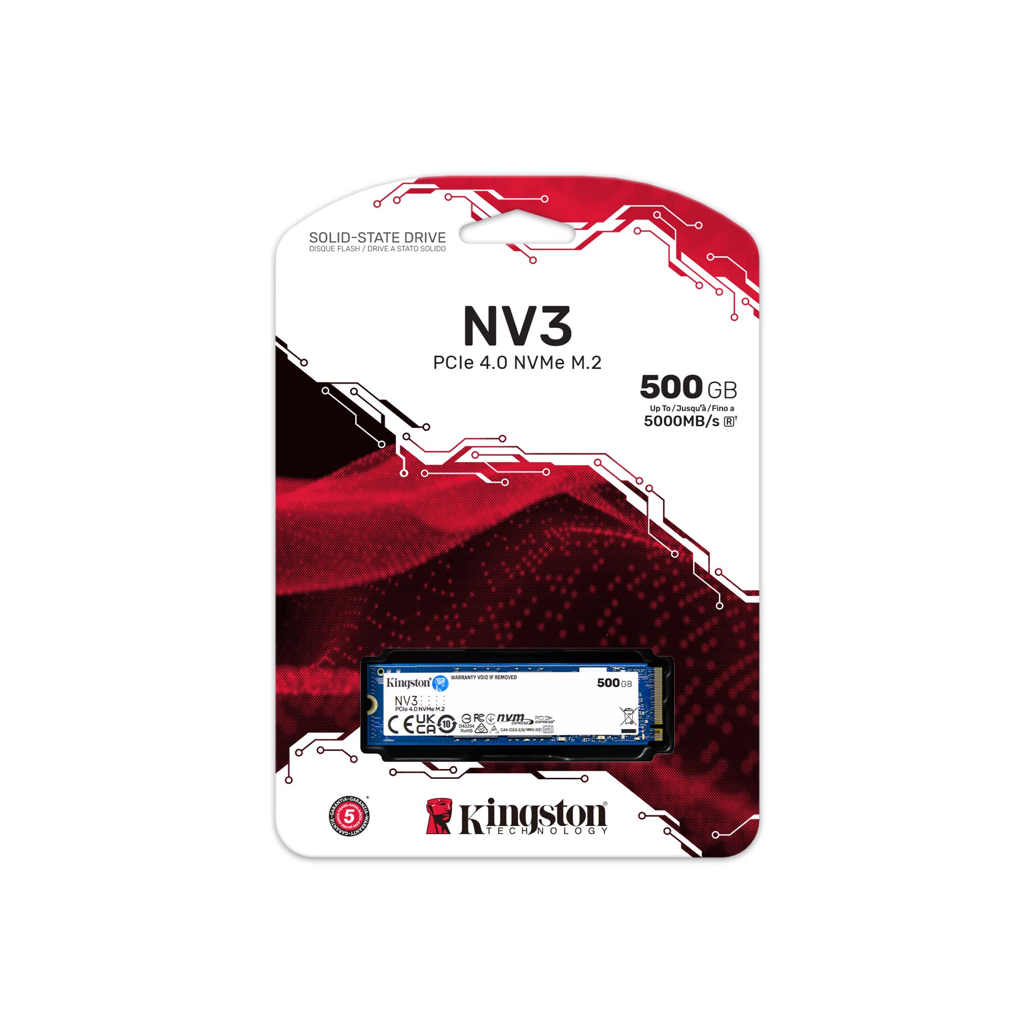 Kingston NVME NV3 500GB